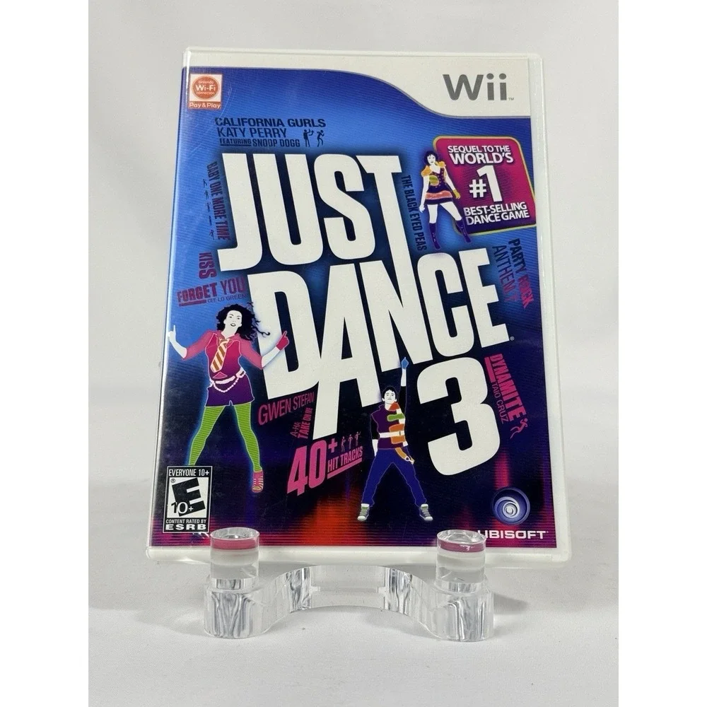 Just Dance 3 Nintendo Wii 2011 Ubisoft Music Dance Game Complete CIB Tested